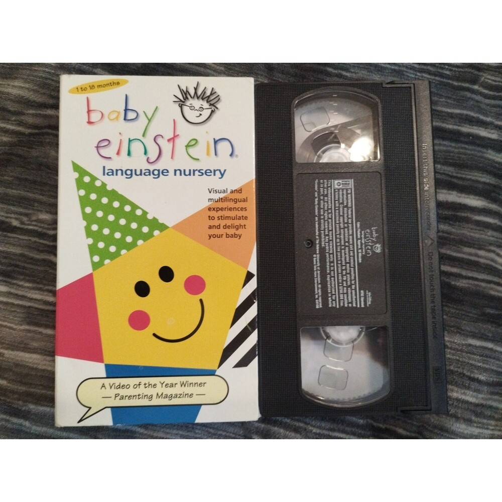 Baby Einstein: Language Nursery VHS Tape 2000